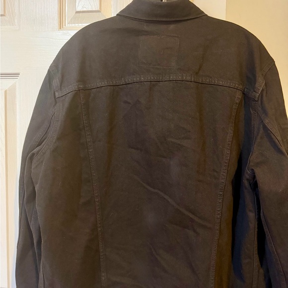 Vintage Levis Jacket Mens 2XL Black Denim 70507 4159 Type 3 Trucker Made USA 90s - Picture 8 of 11